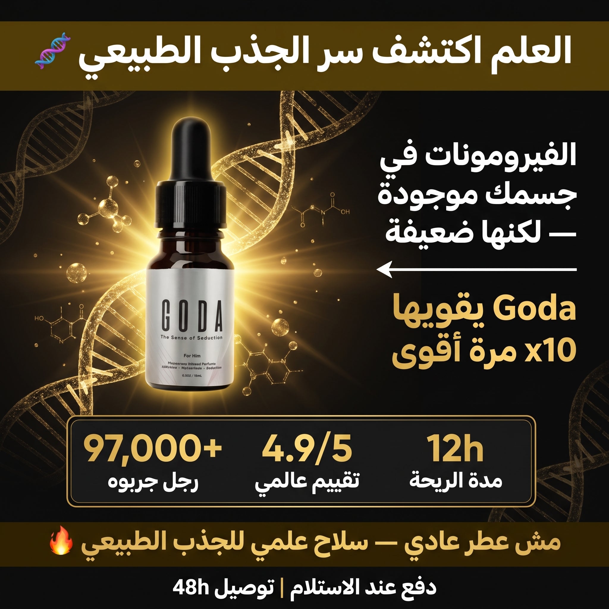 Goda For Men – العطر لي يشدّ الانتباه ويزيد جاذبيتك